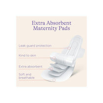 Lansinoh Maternity Pads After Birth Extra Absorbent With Wings 0-2 Weeks Post Birth 10 Pack