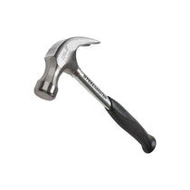 Stanley SteelMaster Curved Claw Hammer 567g/20oz Rubber Alloy Steel Soft grip Length 337mm Silver/Black