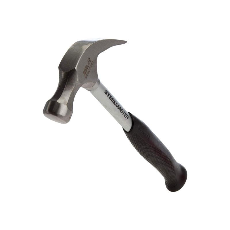 Stanley ST1.1/2 Steelmaster Claw Hammer 450g (16oz) Rubber Alloy Steel Silver/Black Main image