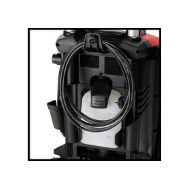 Einhell HP 140 High Pressure Washer Cleaner 1900W 140 Bar 350 L/H Jet-Wash Kit With 5M High-Pressure Hose Gun Lance Various Cleaning Nozzles Brushes And Spray Containers Red/Black