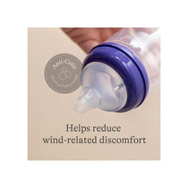 Lansinoh Feeding Baby Bottle Anti Colic With NaturalWave Teats 240ml 2 Pack Purple