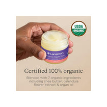 Lansinoh Organic Nipple Balm 60ml Soothes And Moisturises Tender Nipples And Dry Skin 100% Natural Cream