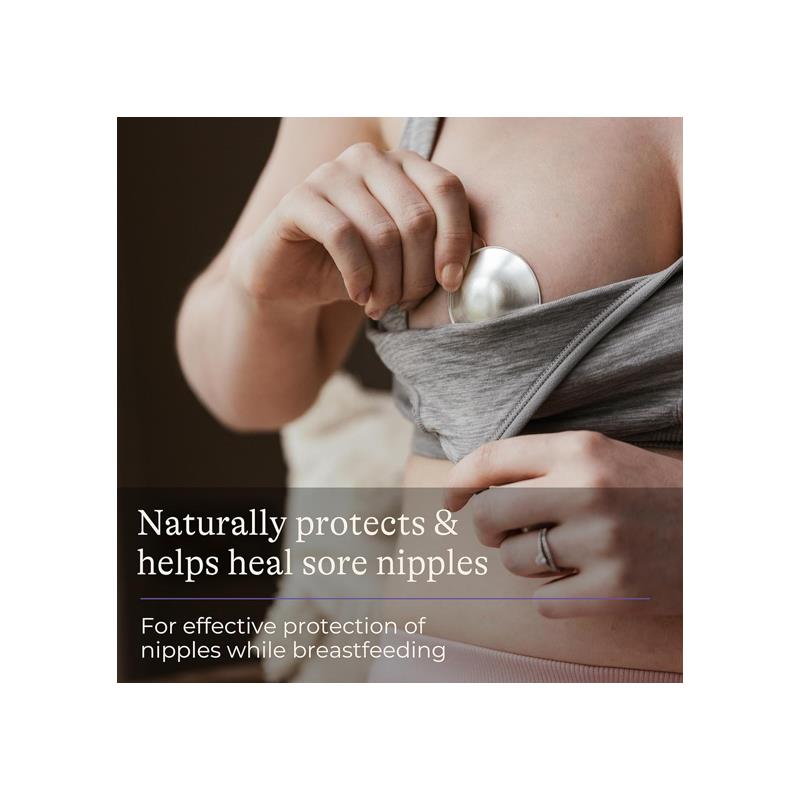 Lansinoh Silver Nipple Cups 2 X Reusable Cups Naturally Soothes And Protects Sore Nipples 999 Silver