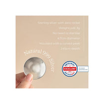 Lansinoh Silver Nipple Cups 2 X Reusable Cups Naturally Soothes And Protects Sore Nipples 999 Silver