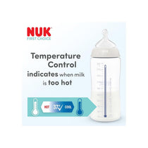 NUK First Choice Baby Bottle 150ml Boy Anti Colic Feeding Bottle PP Temperature Control Indicator 0+ Months Whale