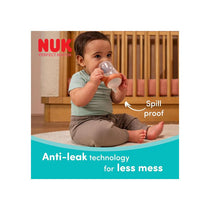 NUK Perfect Match Learner Bottle 150ml Leak Proof Sippy Cup Toddler Bottle Anti-Slip Handles 6+ Months Minnie Mouse