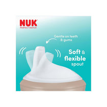 NUK Perfect Match Learner Bottle 150ml Leak Proof Sippy Cup Toddler Bottle Anti-Slip Handles 6+ Months Winnie The Pooh