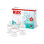 NUK Perfect Match Newborn Baby Bottle Set 4 x 150ml Anti Colic Feeding Bottle PP Temperature Control Indicator 0+ Months Rainbow