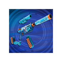 Nerf Loadout FrostFusion Blaster And 30 N1 Darts 4 Interchangeable Attachment Accessories Toys Multicolour