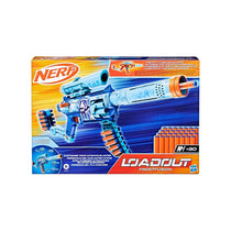 Nerf Loadout FrostFusion Blaster And 30 N1 Darts 4 Interchangeable Attachment Accessories Toys Multicolour