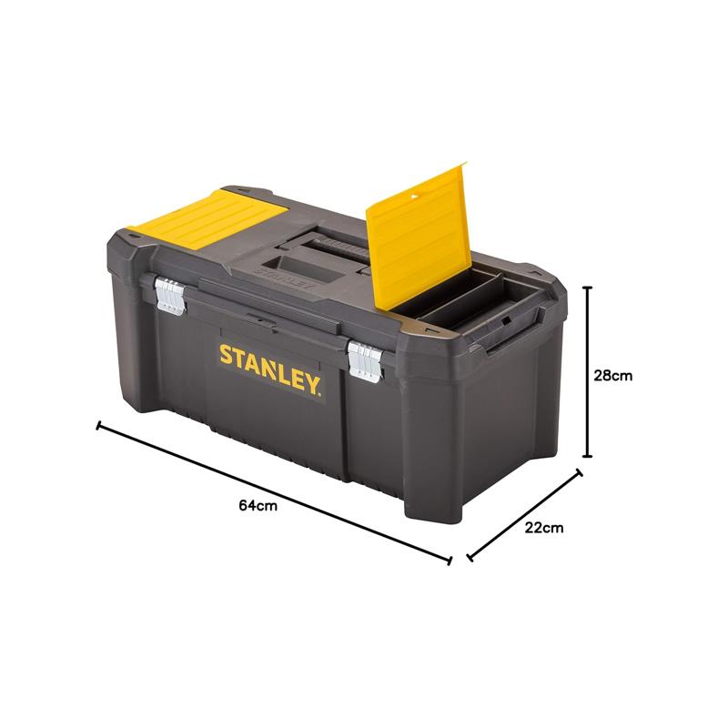 Stanley Essential Toolbox 66cm (26in) Black And Yellow