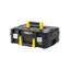 Stanley FatMax Pro Stack Shallow Tool Box Modular Storage Case Black And Yellow
