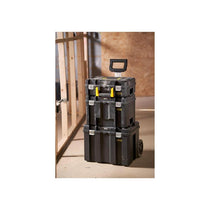 Stanley FatMax PRO-STACK 3 Module Mobile Storage Tower Black And Yellow