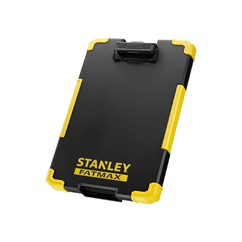 Stanley FatMax PRO-STACK Clipboard With LED Light And Soft Pouch Black And Yellow