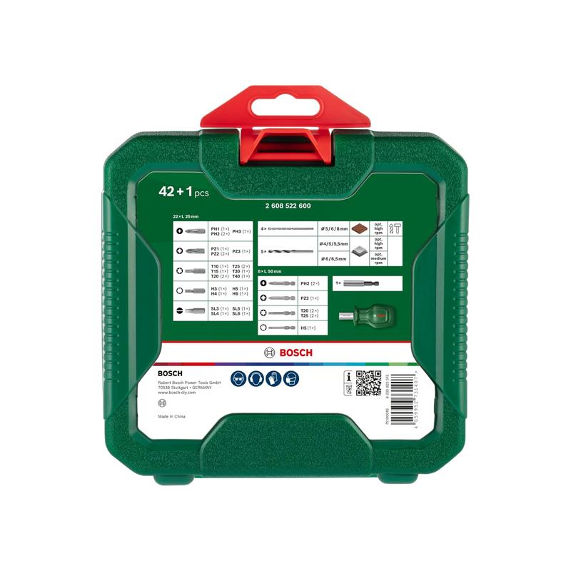 Bosch Bits Set Mixed Set S 43 Piece