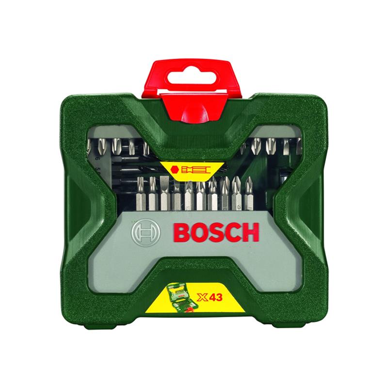 Bosch X-Line Hex Shank Drill and Screwdriver Bit Set 43 Piece