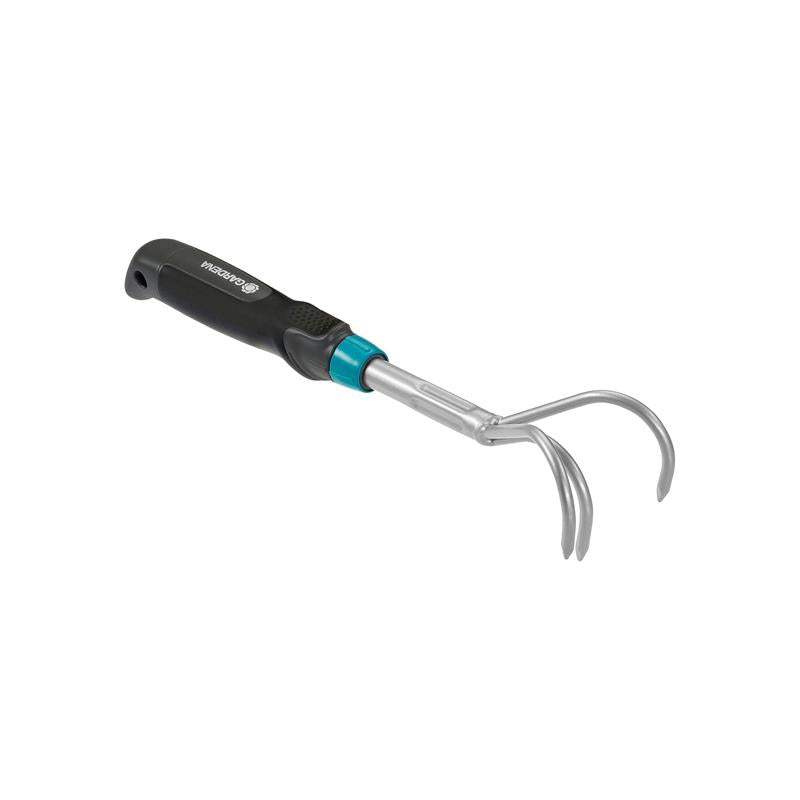 Gardena Comfort Hand Grubber Ergonomic Soil Aerator Tool Metal Black/Blue