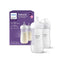 Philips Avent Natural Baby Bottle With Natural Response Teat Anti-Colic Valve 6m+ 330ml 2 Pack Transparent