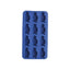 BarCraft Flexible Penguin Shape Ice Cube Tray Rubber Blue