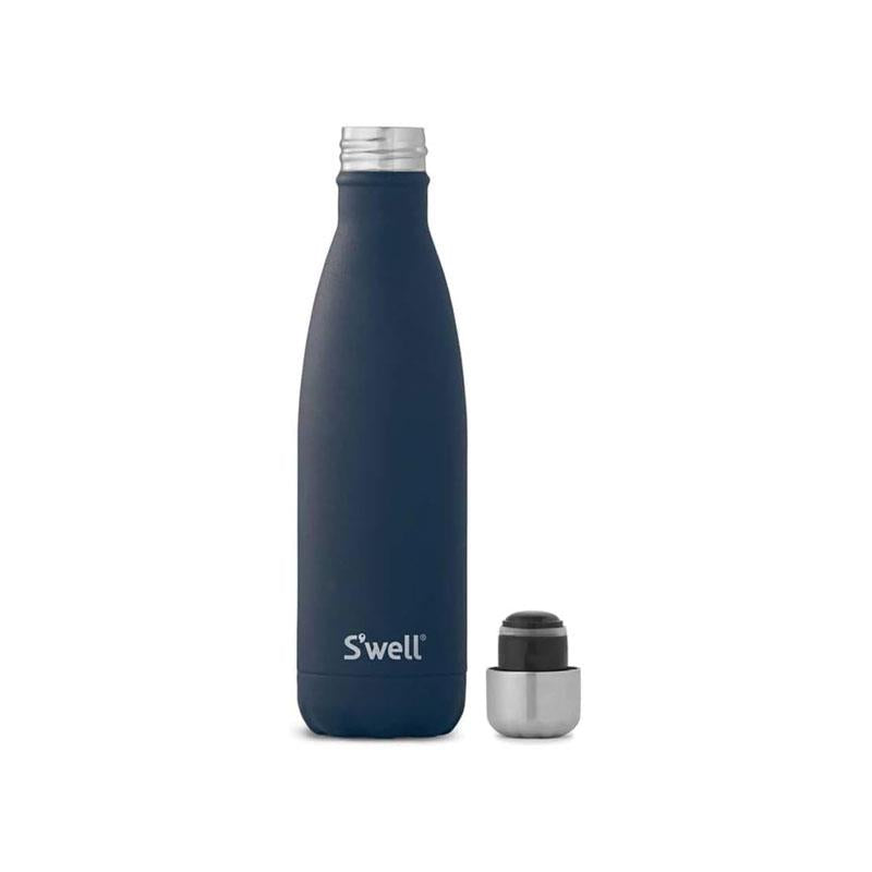 S'well Azurite Vacuum-Insulated Drinks Bottle Keeps Drinks Cold And Hot Stainless Steel 500ml Blue