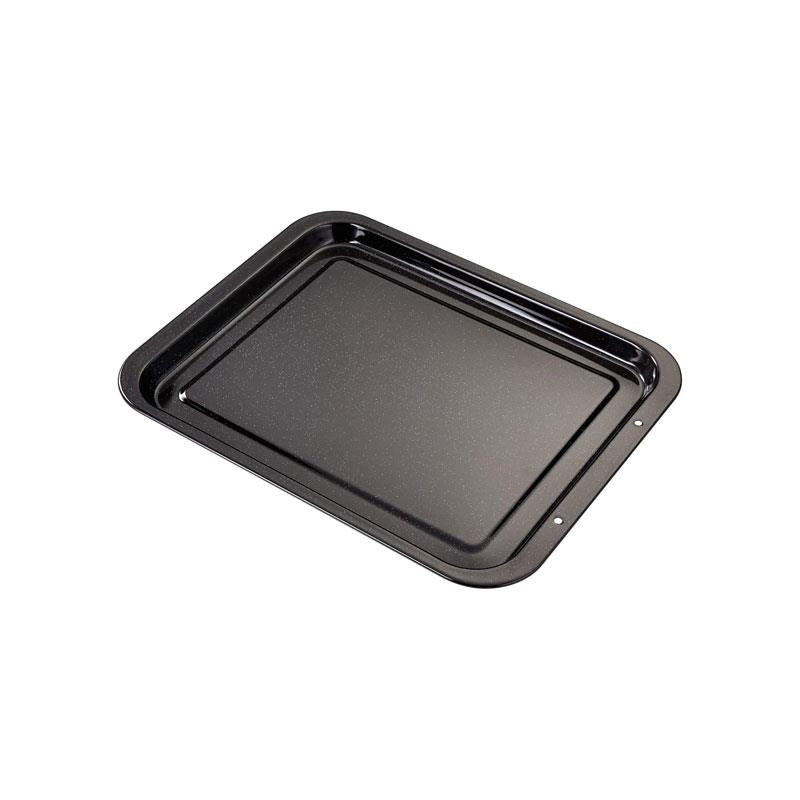 Judge Ovenware Enamel Baking Tray Granite 38 x 30 x 2cm Black Main image