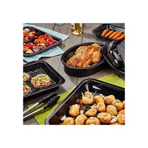 Judge Ovenware Enamel Baking Tray Granite 38 x 30 x 2cm Black