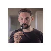 Wahl 3 In 1 Personal Trimmer Ear Nose Eyebrow Facial Hair Trimmer Rechargeable Washable Heads Black