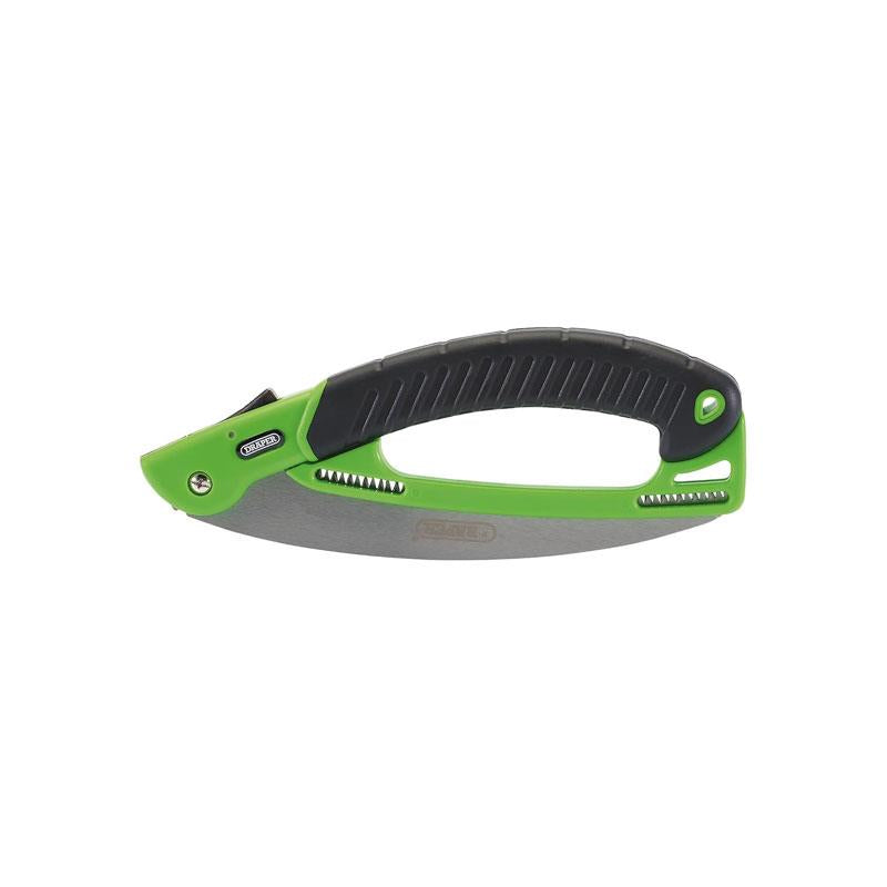 Draper Expert Folding Pruning Saw 230mm Carbon Steel Blades Hand Saw Green/Black Secondary image