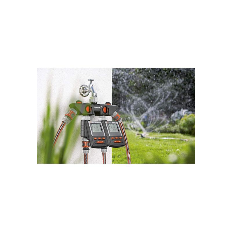 Gardena 4 Channel Water Distributor Connection Options On Tap Multicolour Secondary image