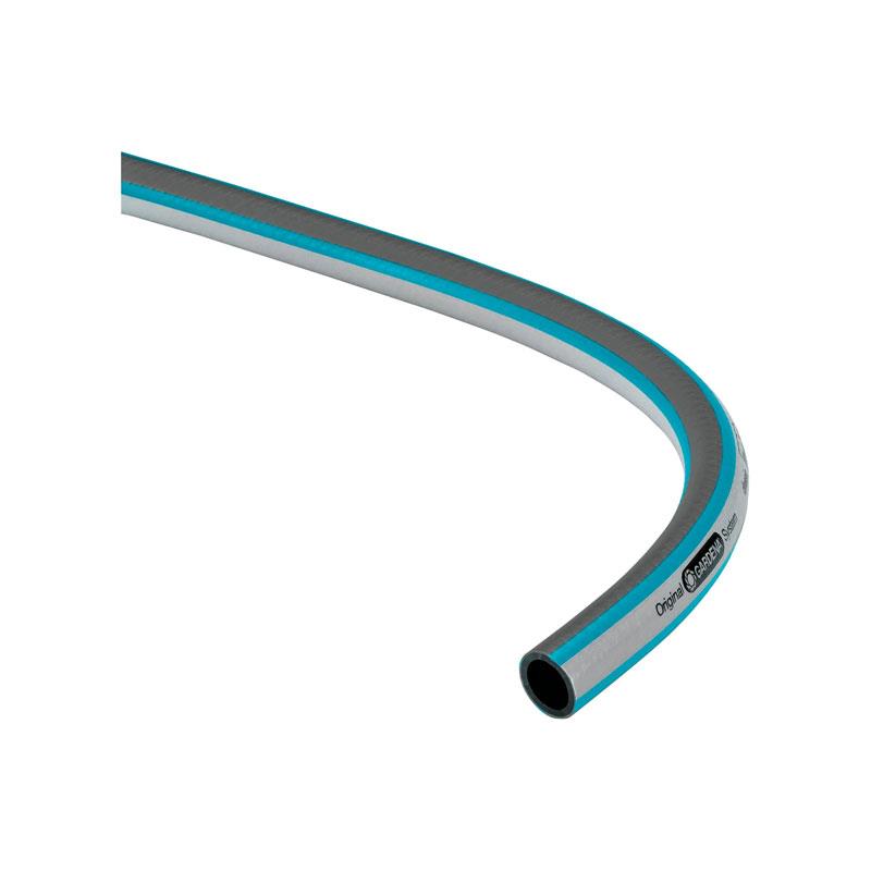 Gardena Classic Hose 19mm (3/4 Inch) 20m Universal Garden Hose 22 Bar Burst Pressure Hose Turquoise/Grey