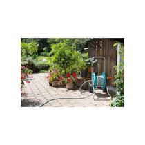 Gardena Classic Hose 19mm (3/4 Inch) 20m Universal Garden Hose 22 Bar Burst Pressure Hose Turquoise/Grey