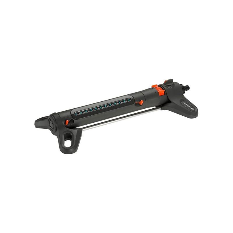 Gardena Oscillating Sprinkler AquaZoom S Adjustable Plastic Stainless Steel Black Main image