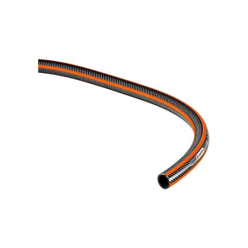 Gardena Premium SuperFLEX Hose 13mm (1/2') 30m Garden Hose With Power Grip Profile 35 Bar Burst Pressure Orange/Black/Silver