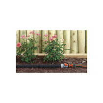 Gardena Soaker Hose Water-Saving Sprinkler Hose For Watering Plant Rows And Beds 15m Hose Length Black