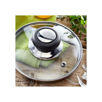 Judge Vista Glass Lid 28cm Spare Saucepan Lid Replacement Glass Lid For 12cm Pans Transparent