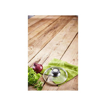 Judge Vista Glass Lid 28cm Spare Saucepan Lid Replacement Glass Lid For 12cm Pans Transparent