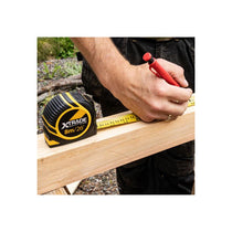 XTrade Metric/Imperial Tape Measure 8M/26' + 5m/16' Twinpack Black/Yellow
