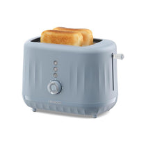 Kenwood Ripple 2 Slice Toaster With 7 Browning Settings Reheat Defrost Cancel Functions Pull Crumb Tray 850W Storm Blue