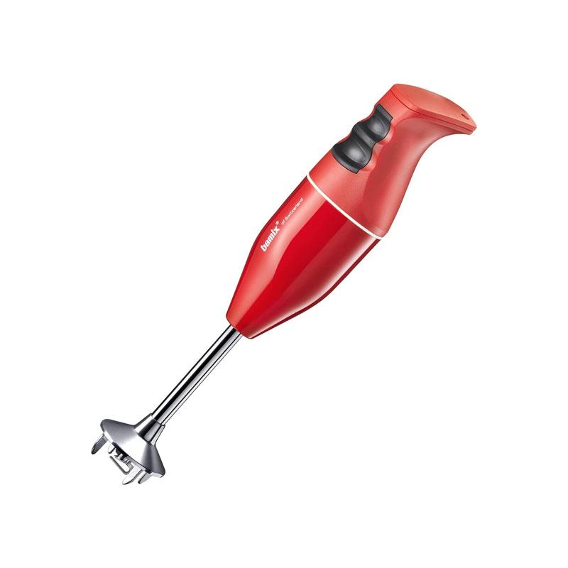 Bamix Classic Hand Held Stick Blender Food Processsor Multi-Purpose Stainless Steel Blades 2 Speeds 140W Red Secondary image