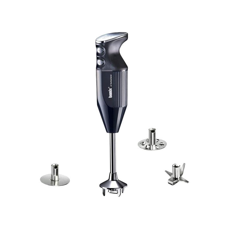 Bamix Prime Hand Held Stick Blender Food Processsor Multi-Purpose Stainless Steel Blades 2 Speeds 250W Black Main image