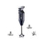 Bamix Prime Hand Held Stick Blender Food Processsor Multi-Purpose Stainless Steel Blades 2 Speeds 250W Black