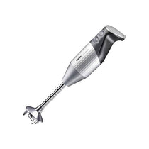 Bamix SwissLine Hand Held Stick Blender Food Processsor Multi-Purpose 2 Speeds 3 Stainless Steel Blades Processor 1000ml Jug With Lid And Stand 200W Silver