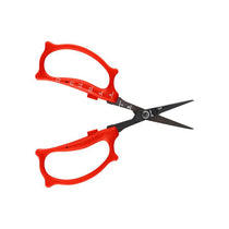 Felco 420 Precision Trimming Scissors Non-Stick Coating On Blade Reples Sap Stainless Steel Black/Red