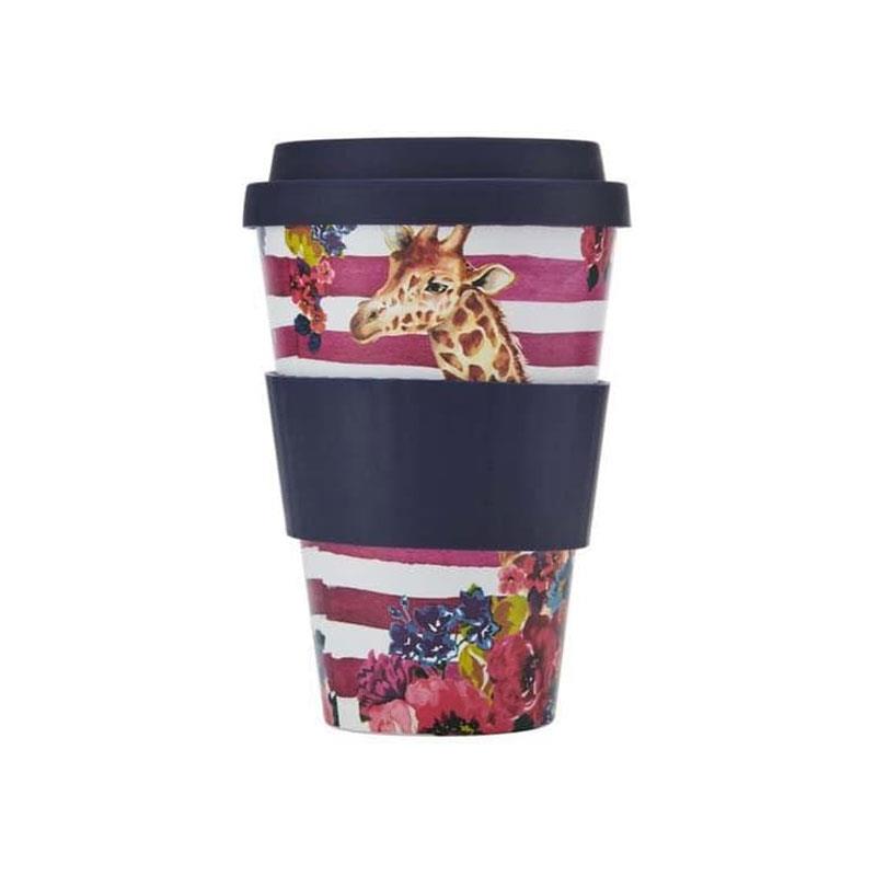 Mikasa Wild At Heart Giraffe Travel Mug 370ml