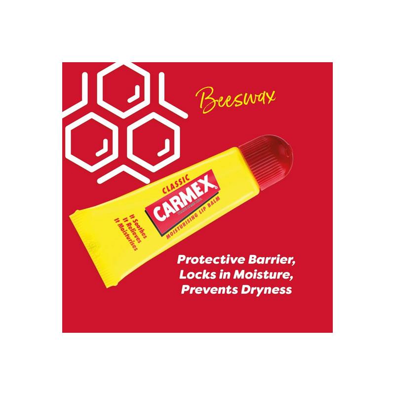 Carmex Classic Moisturising Lip Balm Tube 10g
