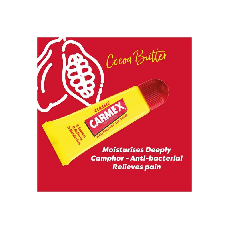Carmex Classic Moisturising Lip Balm Tube 10g
