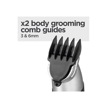 BaByliss Lithium Power 11-In-1 Multi-Trimmer Beard Trimmer Nose Hair Trimmer Cordless Grooming Kit Black/Grey