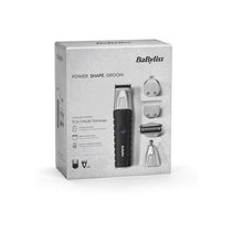 BaByliss Lithium Power 11-In-1 Multi-Trimmer Beard Trimmer Nose Hair Trimmer Cordless Grooming Kit Black/Grey