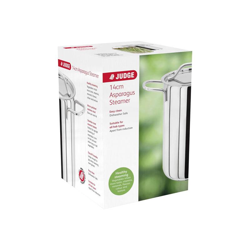 Judge 14cm Asparagus Steamer Stainless Steel Silver