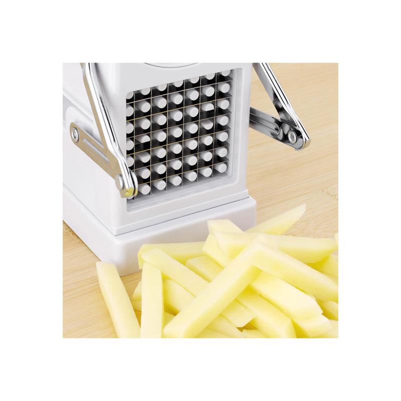 Judge Kitchen Potato Chipper French Fry Cutter With 2 Cutters White